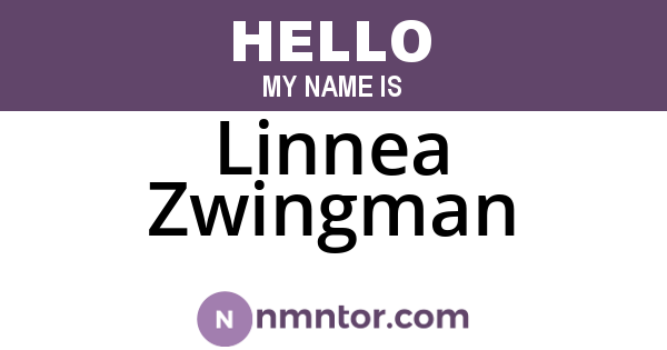 Linnea Zwingman