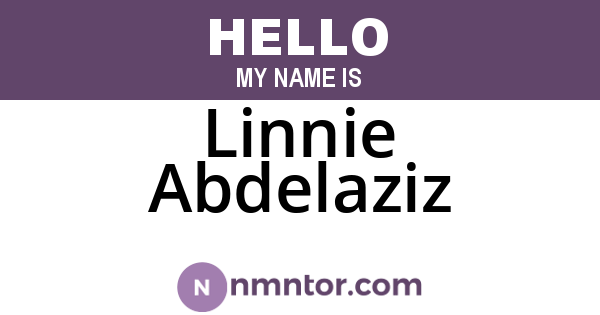 Linnie Abdelaziz