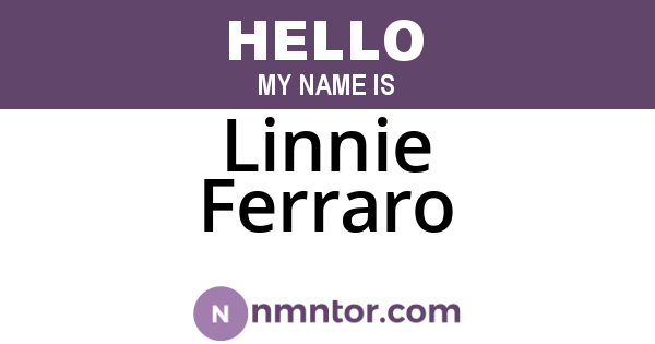 Linnie Ferraro