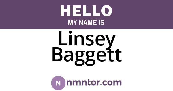 Linsey Baggett