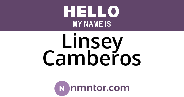 Linsey Camberos