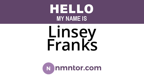 Linsey Franks