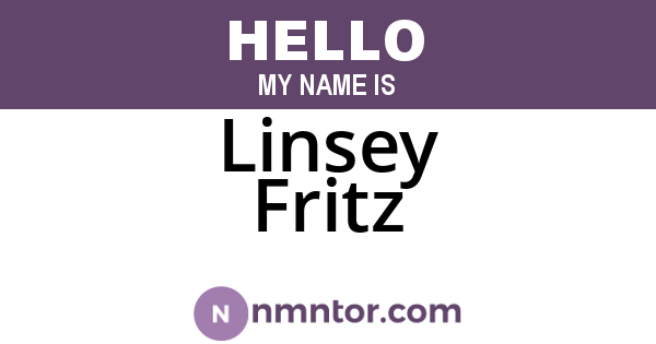 Linsey Fritz