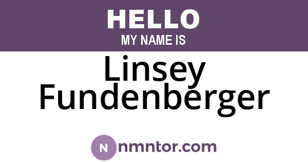 Linsey Fundenberger
