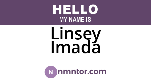 Linsey Imada
