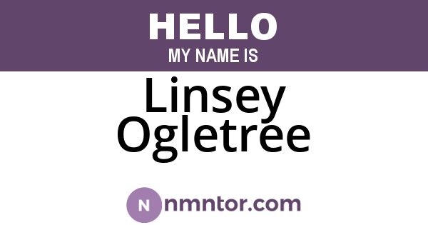 Linsey Ogletree
