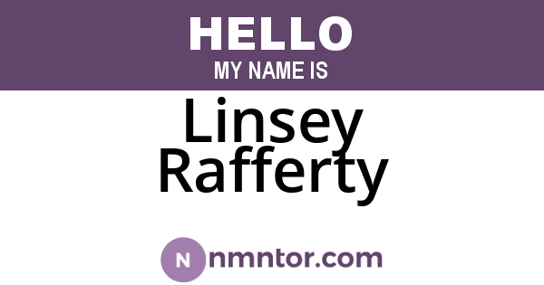 Linsey Rafferty