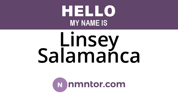 Linsey Salamanca