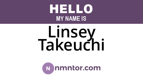 Linsey Takeuchi