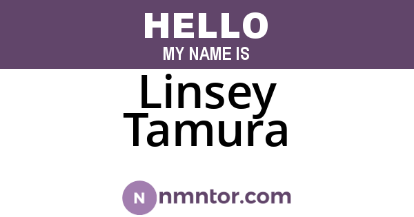 Linsey Tamura