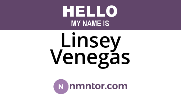 Linsey Venegas