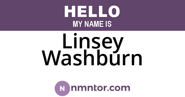 Linsey Washburn