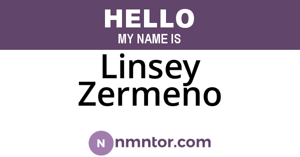 Linsey Zermeno