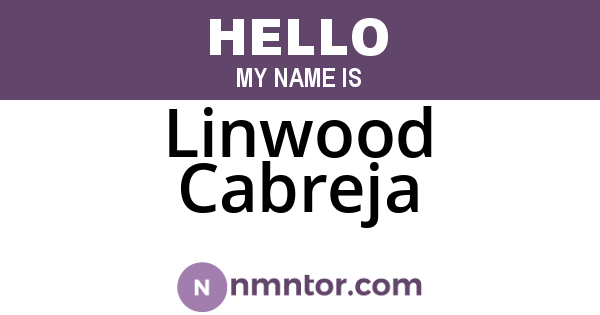 Linwood Cabreja