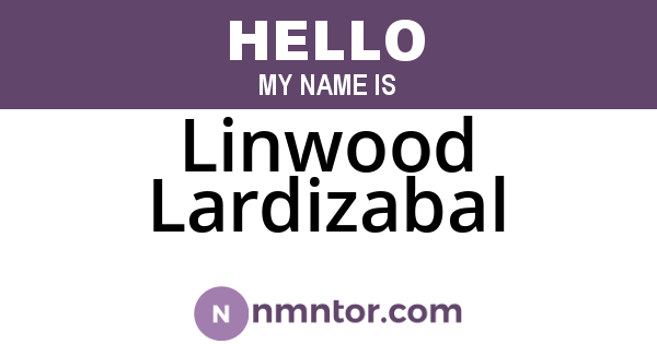 Linwood Lardizabal