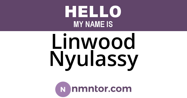 Linwood Nyulassy