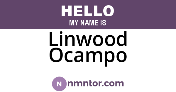 Linwood Ocampo