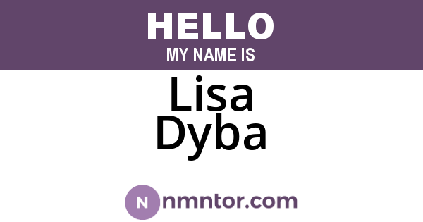 Lisa Dyba