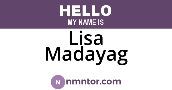 Lisa Madayag