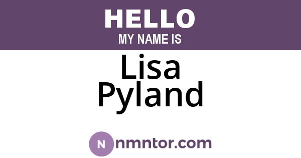 Lisa Pyland
