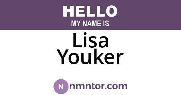 Lisa Youker