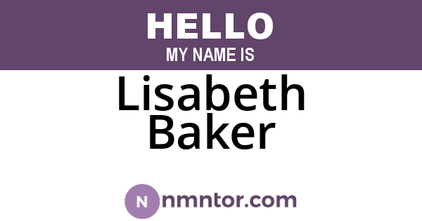 Lisabeth Baker