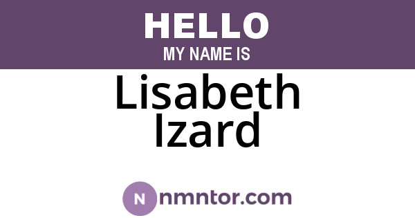Lisabeth Izard