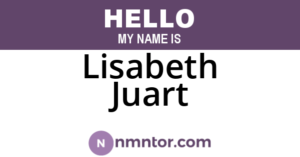 Lisabeth Juart