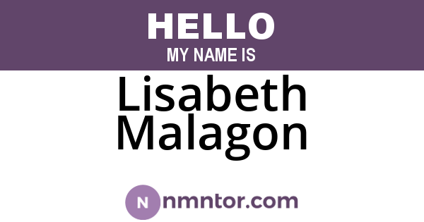 Lisabeth Malagon