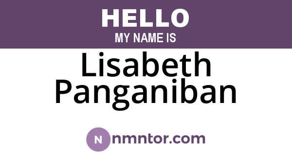 Lisabeth Panganiban