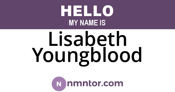 Lisabeth Youngblood