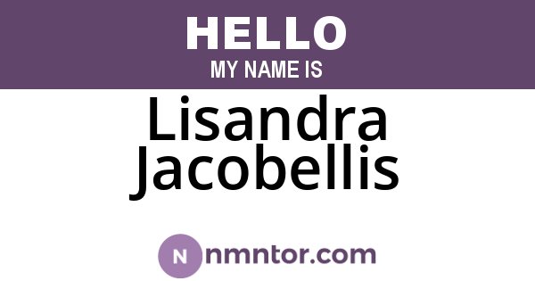 Lisandra Jacobellis