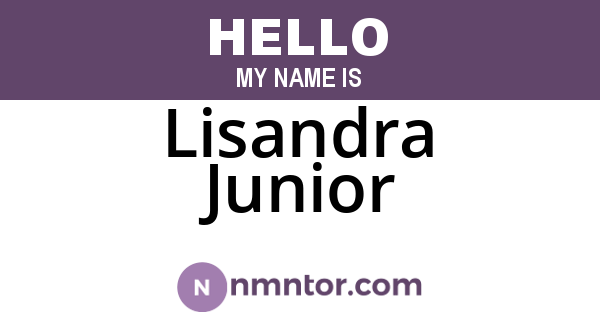 Lisandra Junior