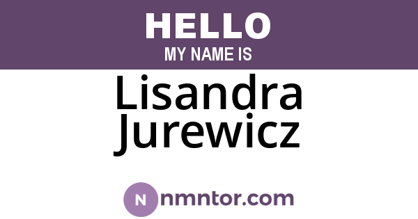 Lisandra Jurewicz