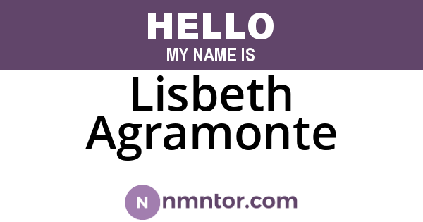 Lisbeth Agramonte