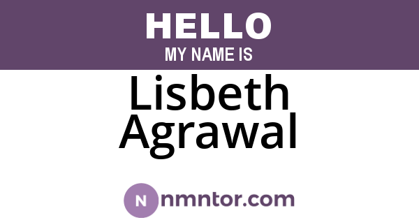 Lisbeth Agrawal