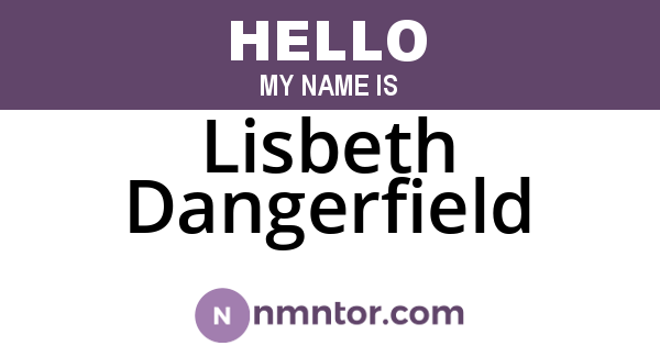 Lisbeth Dangerfield