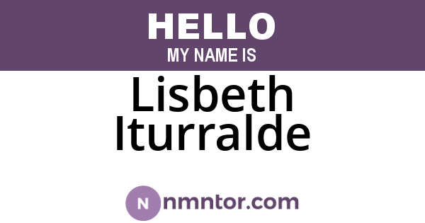 Lisbeth Iturralde