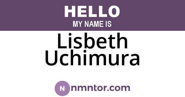 Lisbeth Uchimura