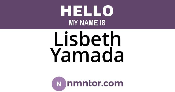 Lisbeth Yamada