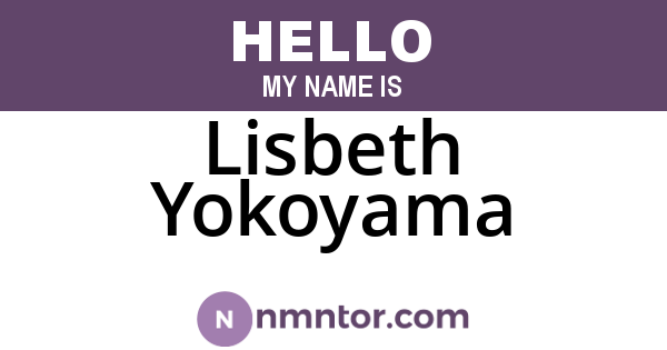 Lisbeth Yokoyama