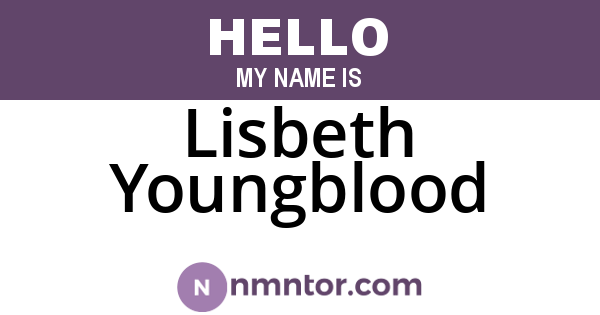 Lisbeth Youngblood