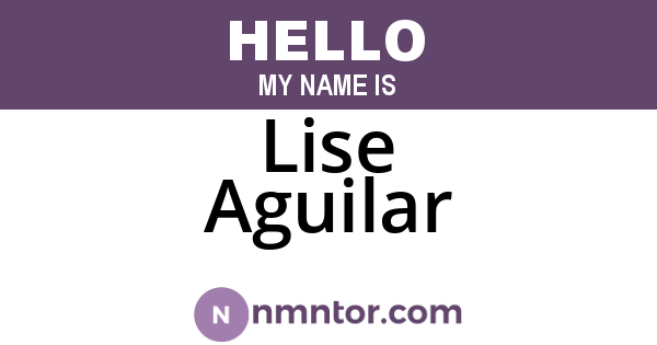 Lise Aguilar