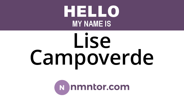 Lise Campoverde
