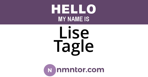 Lise Tagle