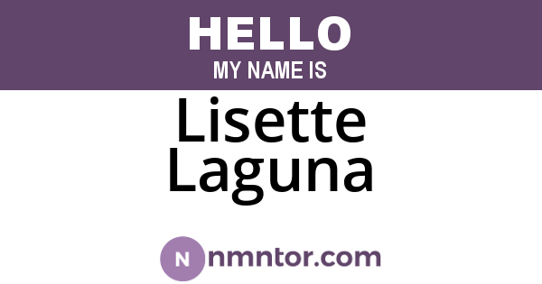 Lisette Laguna