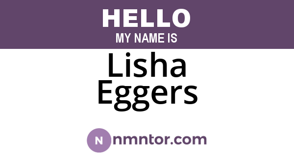Lisha Eggers