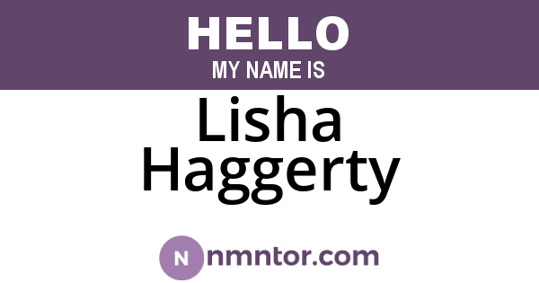 Lisha Haggerty