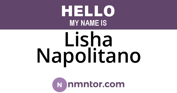 Lisha Napolitano