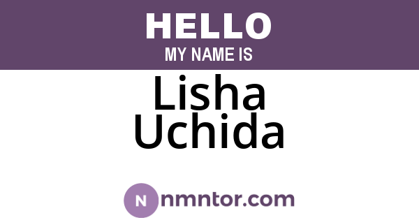 Lisha Uchida